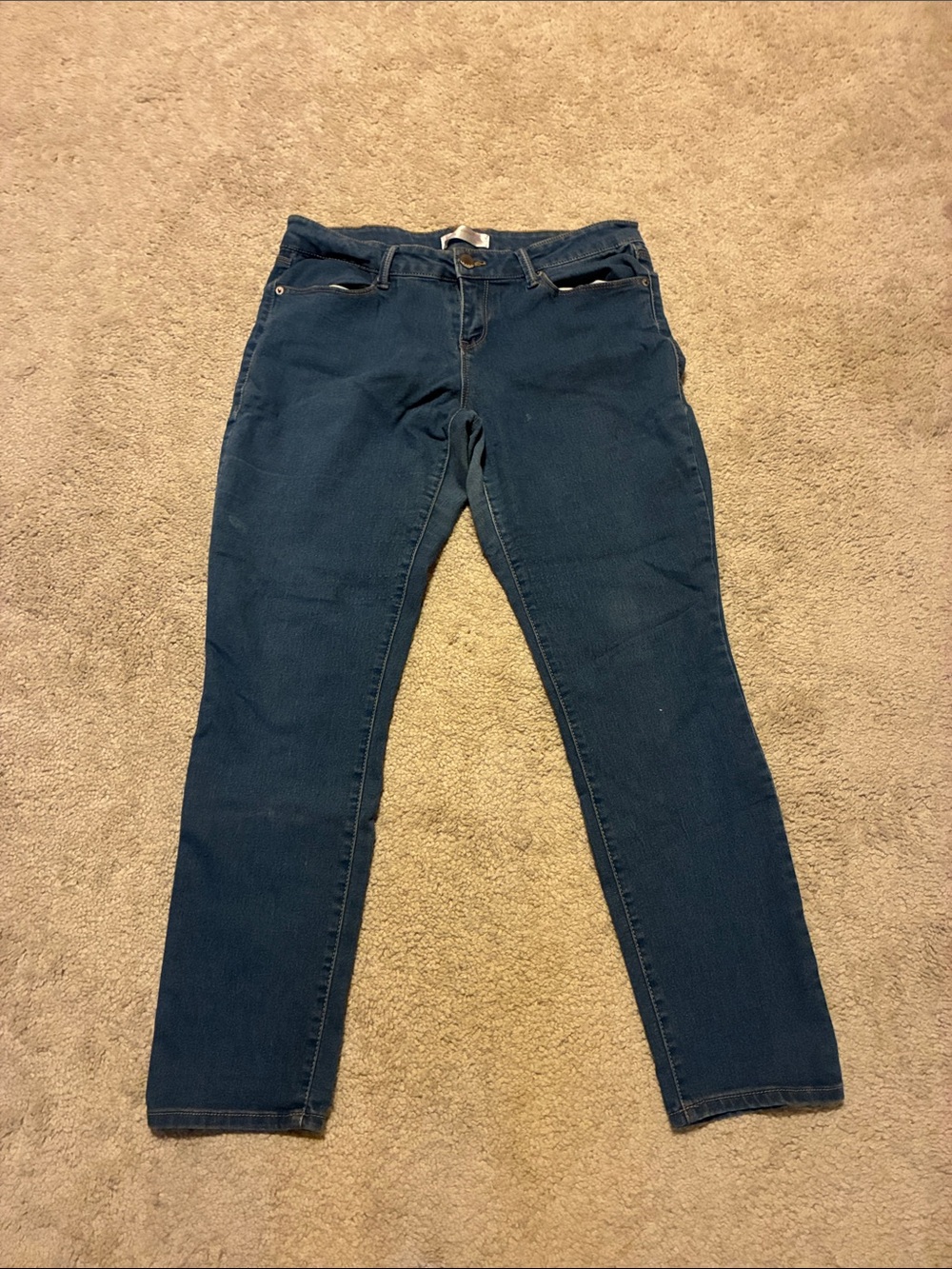 No Boundaries Women's Navy Skinny Jeans